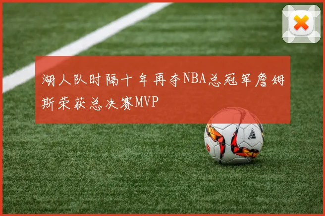湖人队时隔十年再夺NBA总冠军詹姆斯荣获总决赛MVP